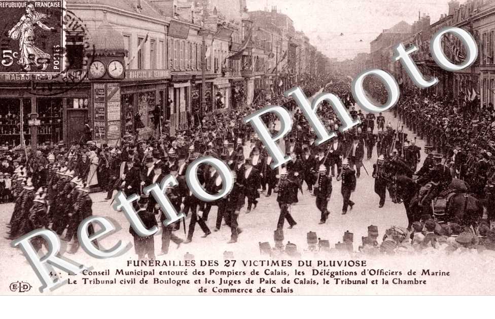 Funerailles des 27 Victimes du Pluviose