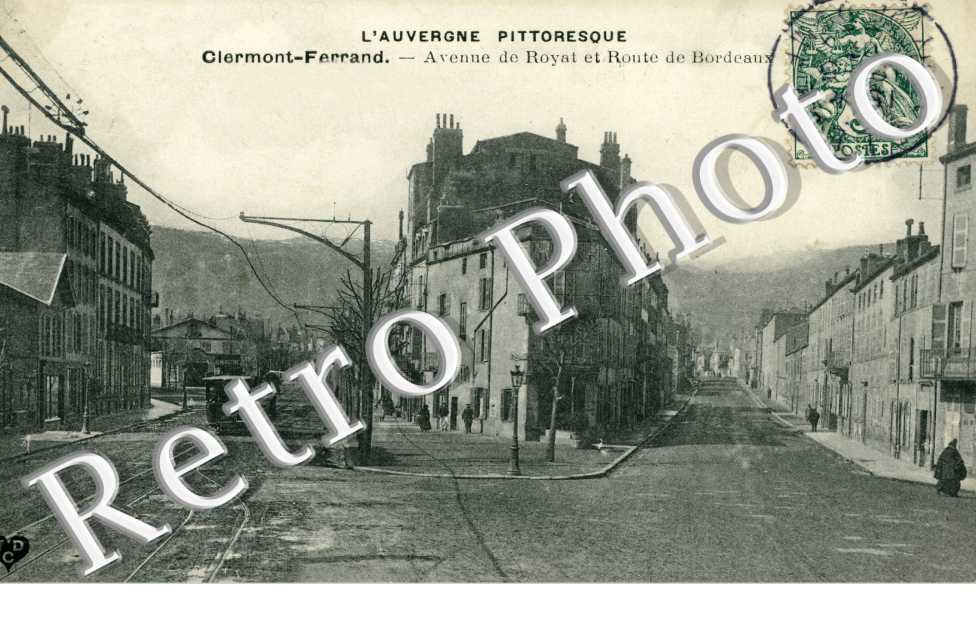 Avenue de Royat et Route de Bordeaux