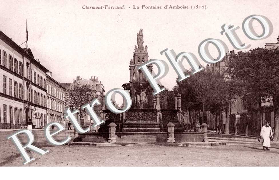 la fontaine d'Amboise