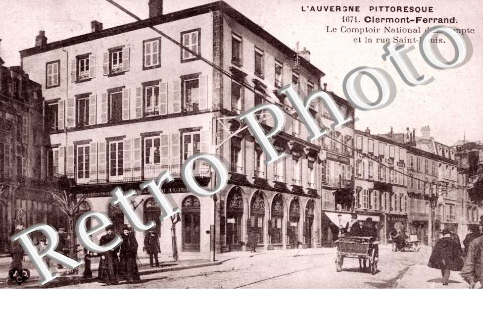 Comptoir National d'Escompte et Rue Saint Louis