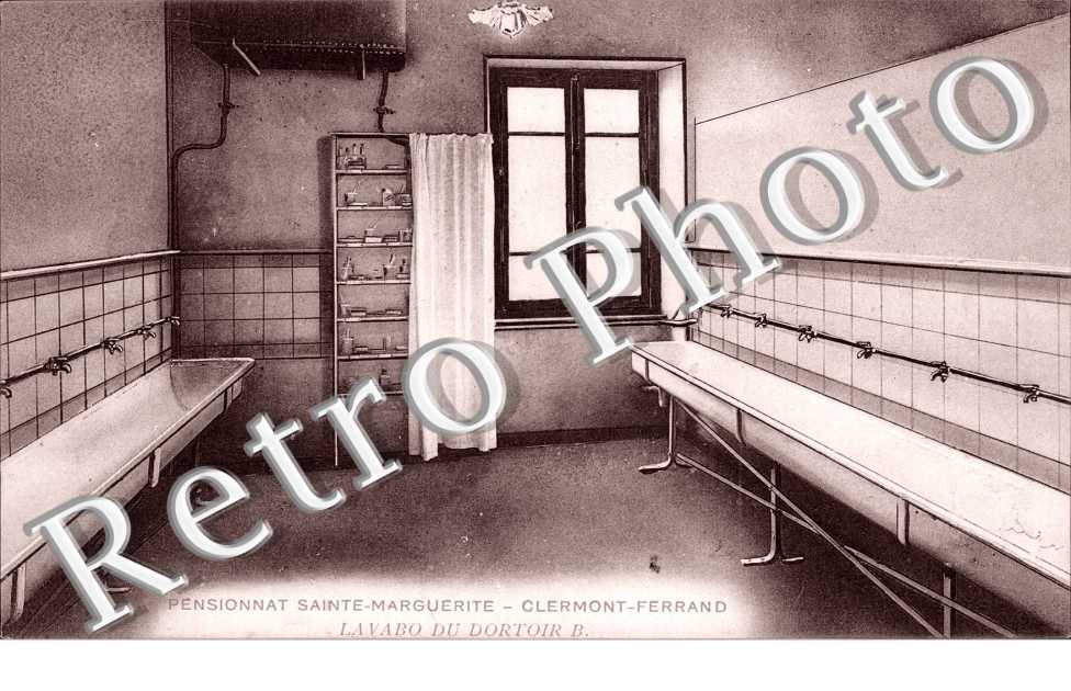 Pensionnat Sainte Marguerite, Lavabo du dortoir B