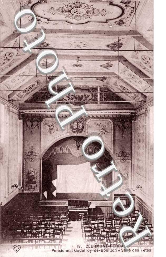 Pensionnat Godefroy de Bouillon - Salle des Fetes