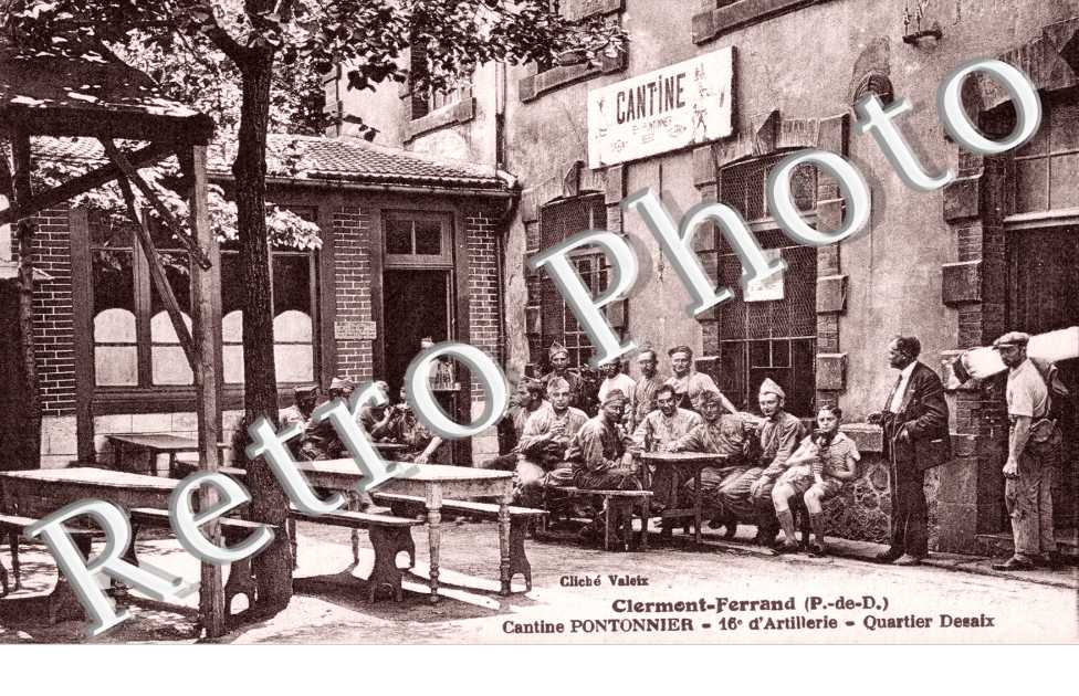 Cantine Pontonnier 16e Artillerie, Quartier Desaix