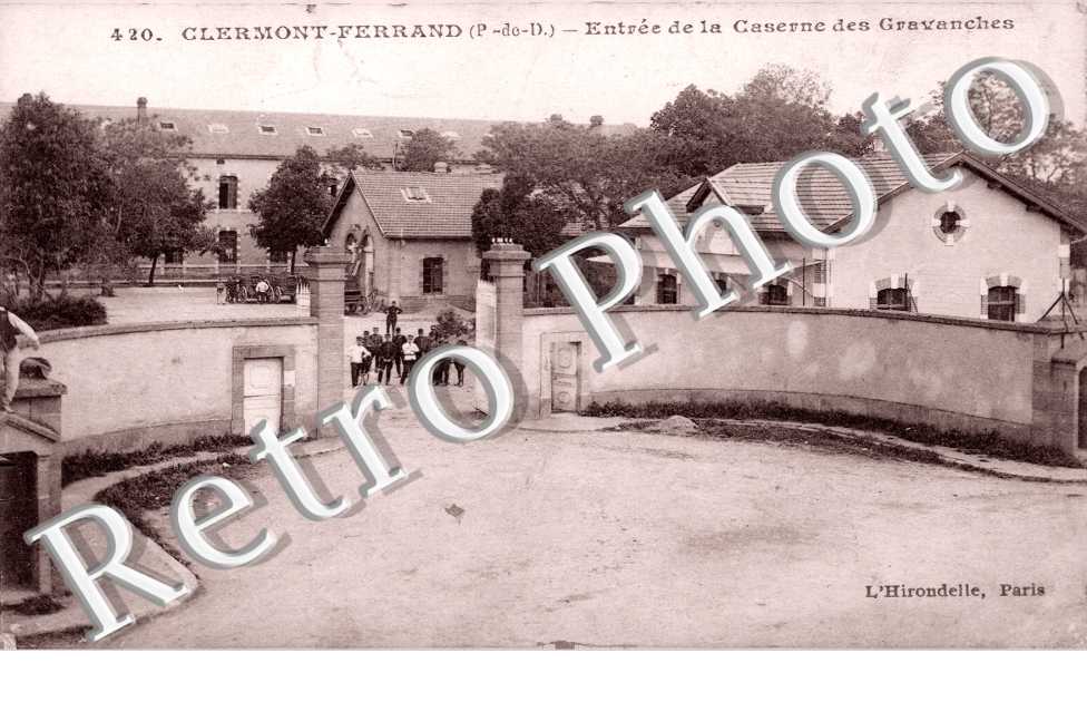 entree de la Caserne de Gravanches