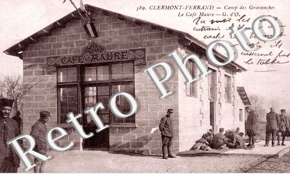 Camp des Gravanches, le Cafe Maure