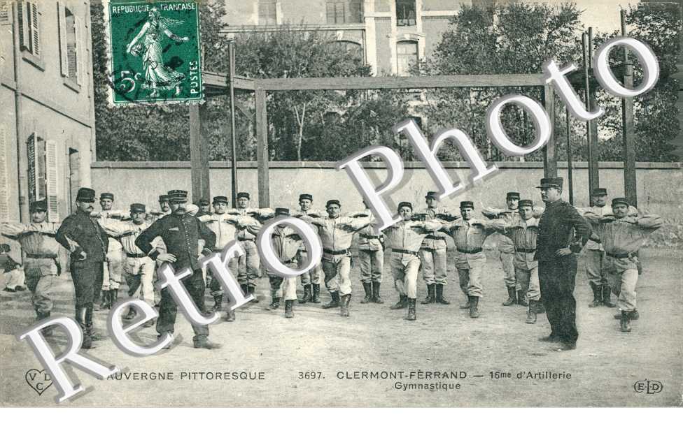16eme d'Artillerie - Gymnastique