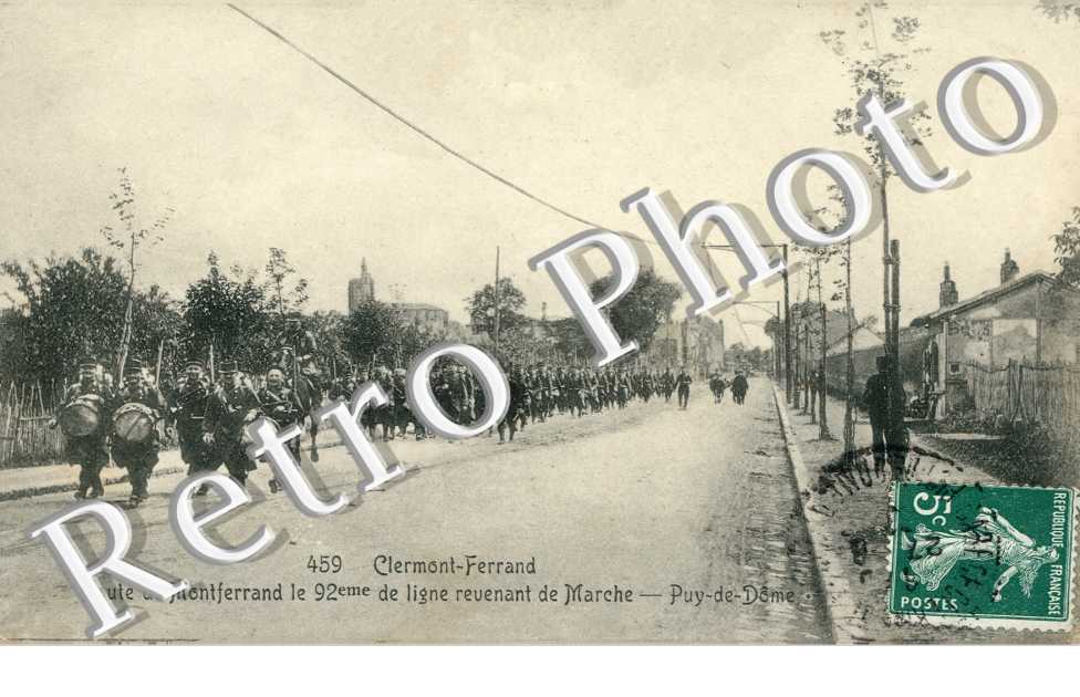92eme de ligne revenant de marche