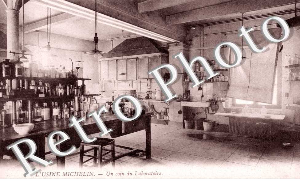 Usine Michelin, Un coin du laboratoire