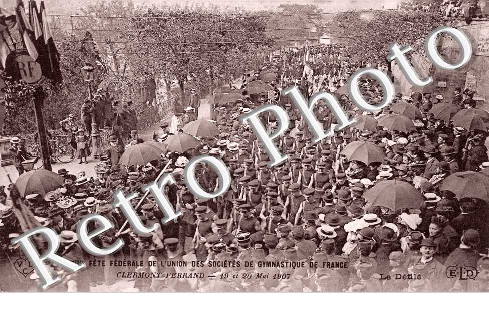 Fete federale des societes de gymnastique de france  19,20 mai 1907