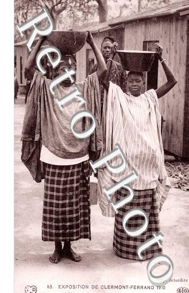 Exposition de 1910 - Femmes Senegalaises