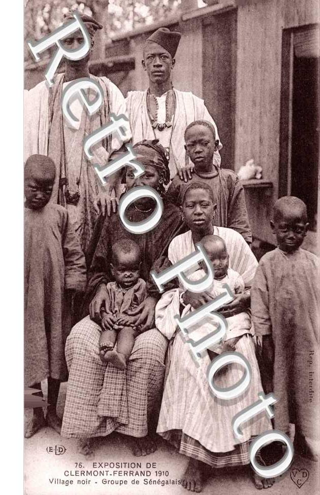 Exposition de 1910 - village noir