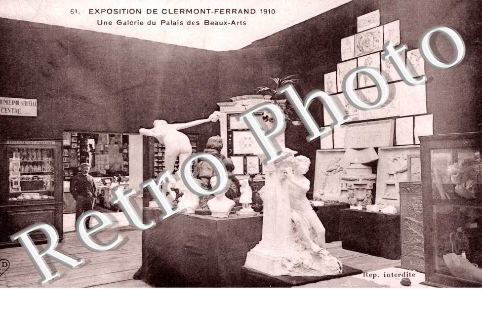 Exposition 1910, Une Galerie du Palais des Beaux Arts