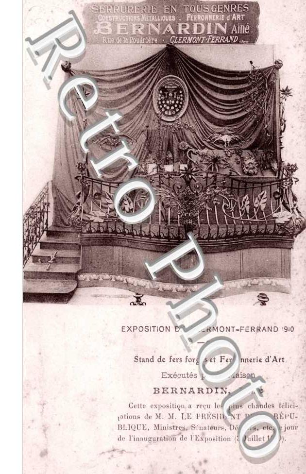 Exposition de 1910 - Stand de Fers Forges