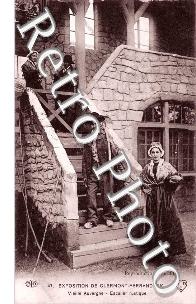  Exposition de 1910 - Escalier Rustique