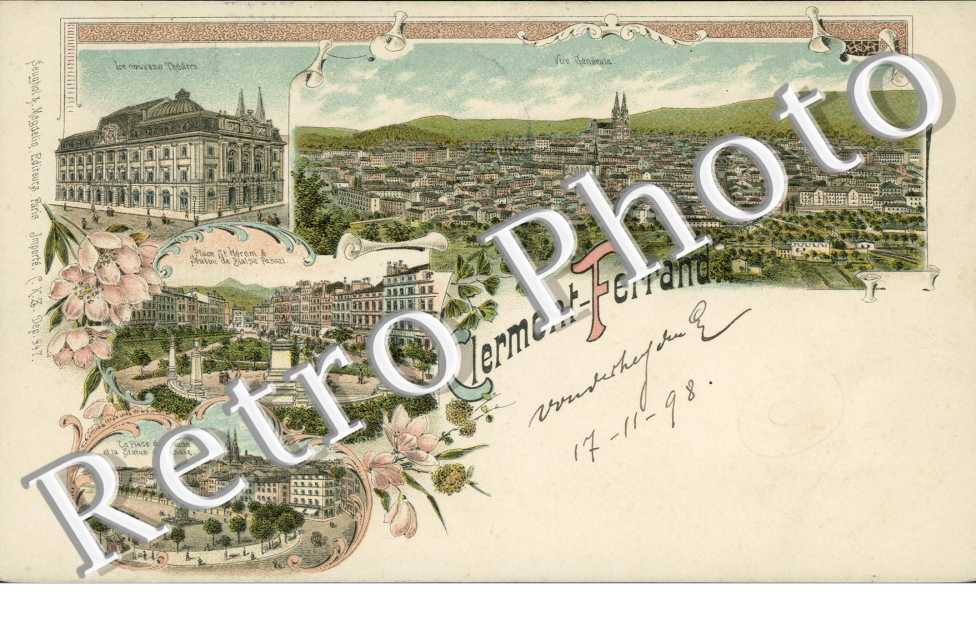 Belle carte style Gruss