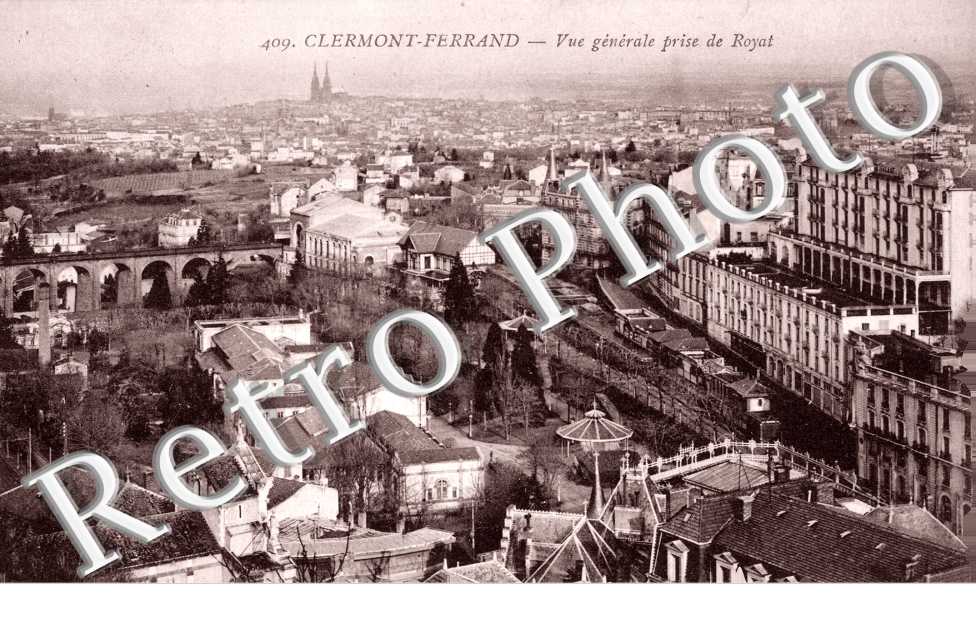vue generale prise de Royat