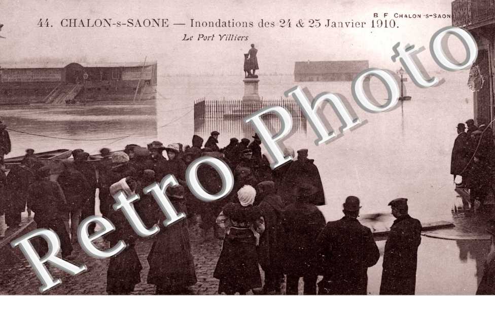 le port Villiers Innondations du 24 et 25 janvier