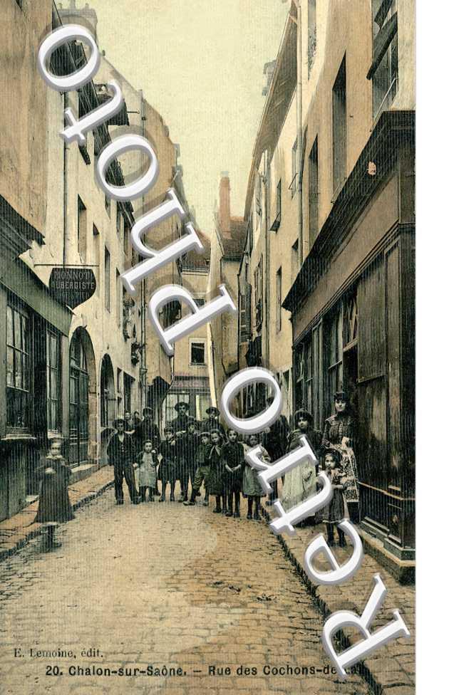 Rue des cochons de lait (toilee couleur)