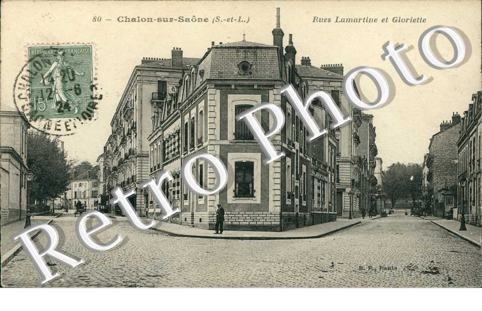 Rues Lamartine et Gloriette