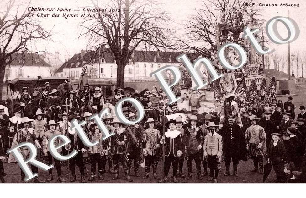 Carnaval 1912 - Char des Reines