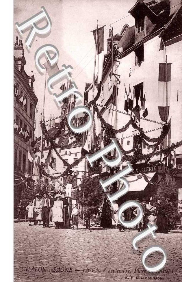 place du Chatelet Fete du 8 septembre