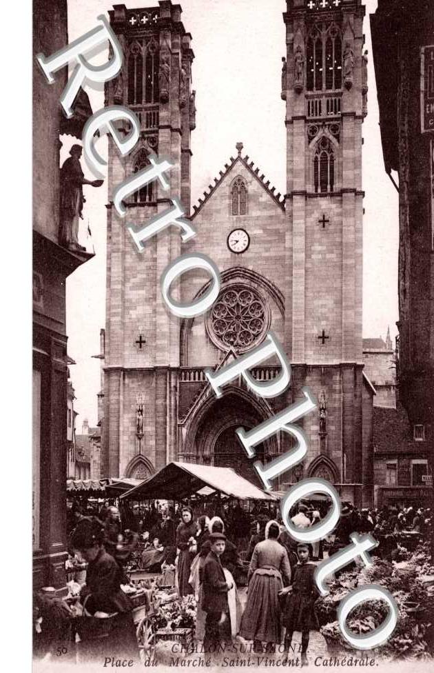 Place du Marche Saint Vincent, Cathedrale