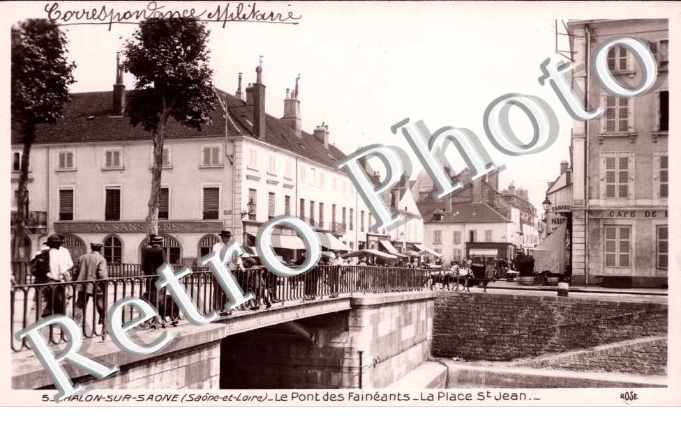 le Pont des Faineants, la Place Saint-Jean