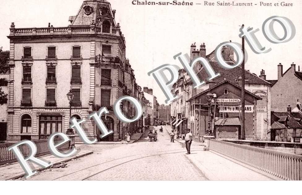 Rue Saint Laurent, Pont et Gare