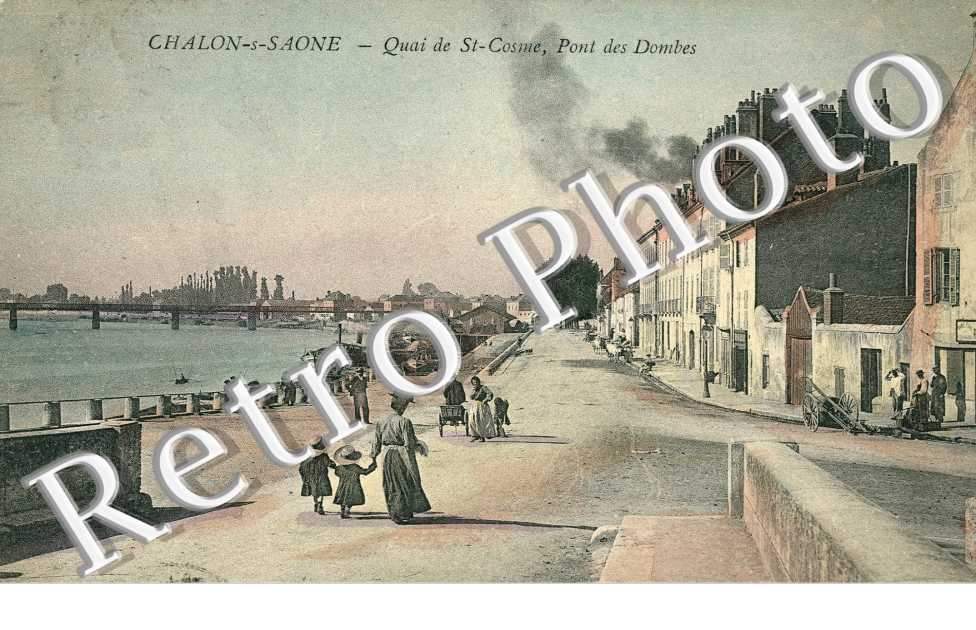 Quai de Saint-Cosme, Pont des Dombes