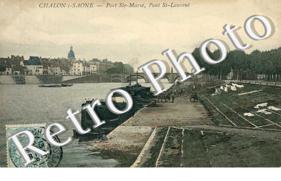 Port Sainte Marie, Pont Saint Laurent