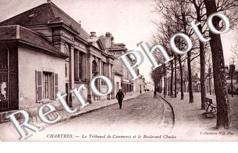 Le tribunal de Commerce et le Boulevard Chasles