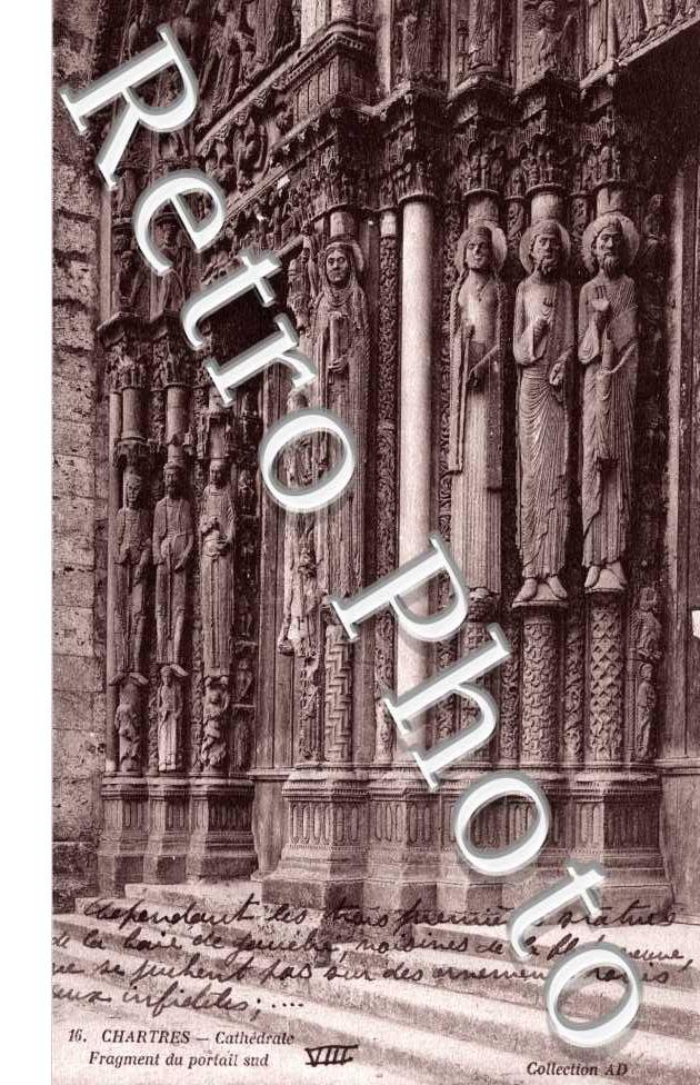 la Cathedrale, fragment du Portail Sud