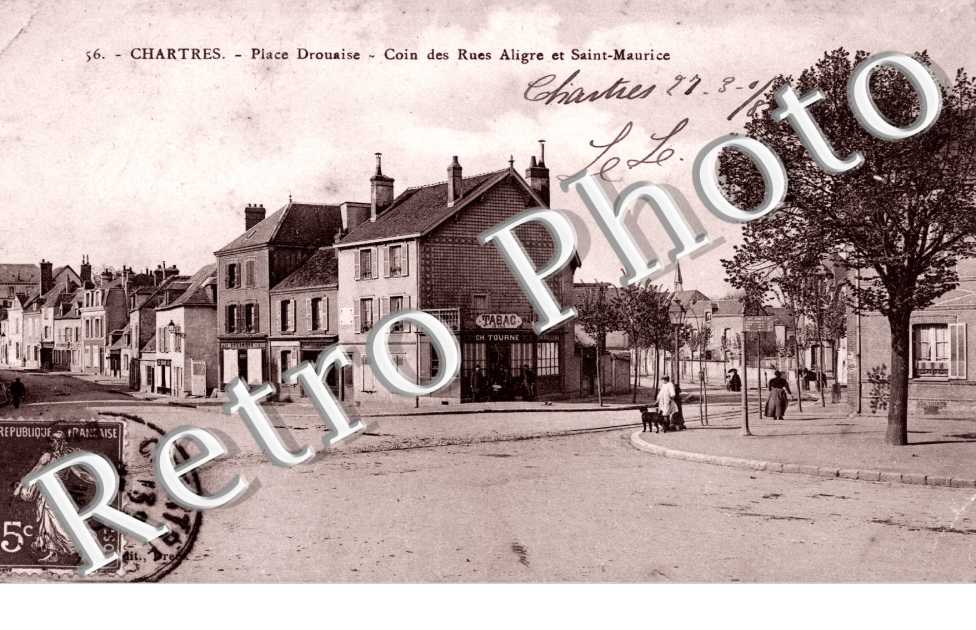 Coin des rue Aligres et saint Maurice