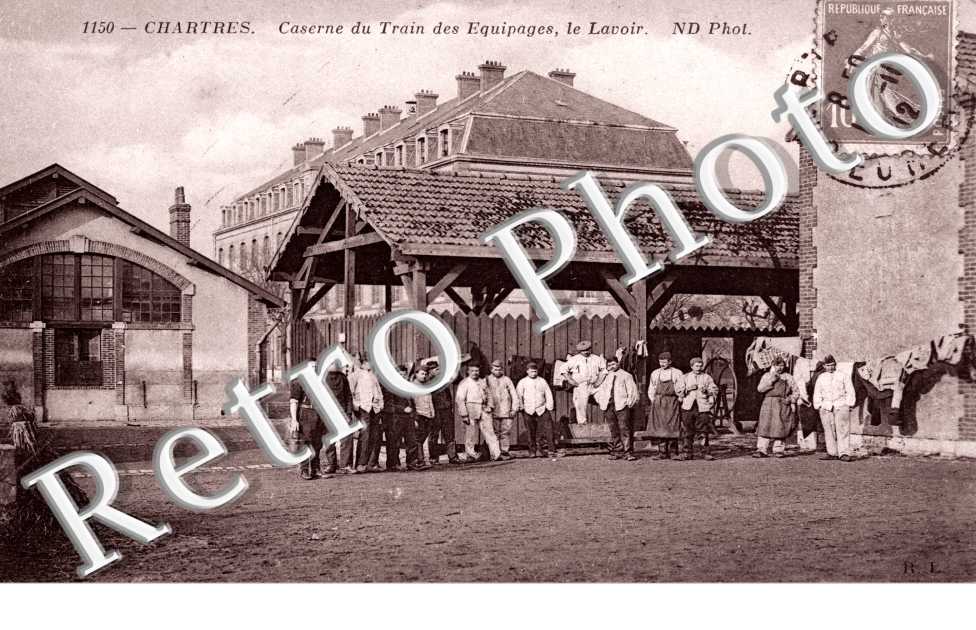 caserne du train des equipages, le lavoir