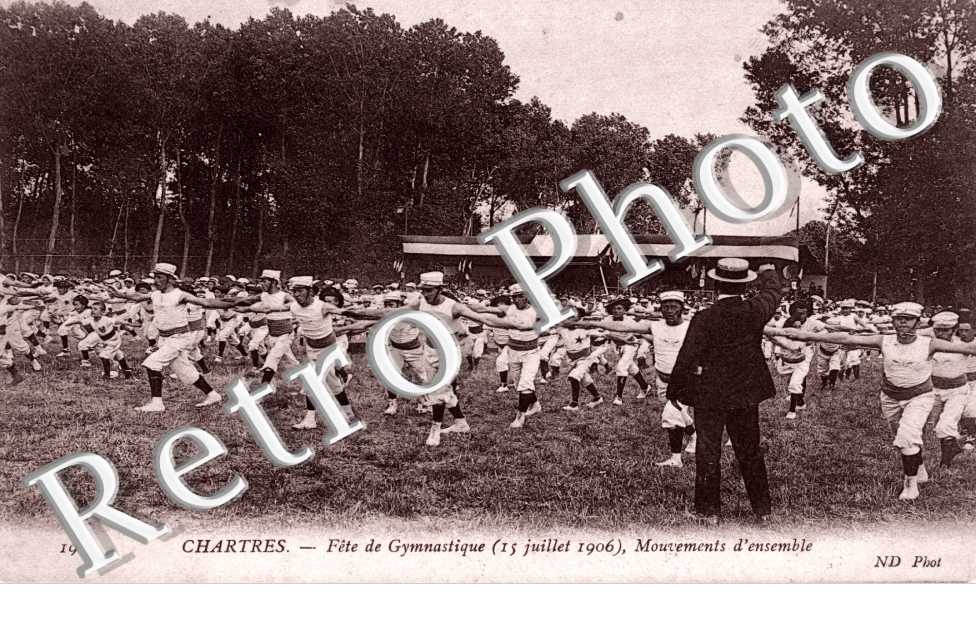 fete de gymnastique  15 juillet 1906
