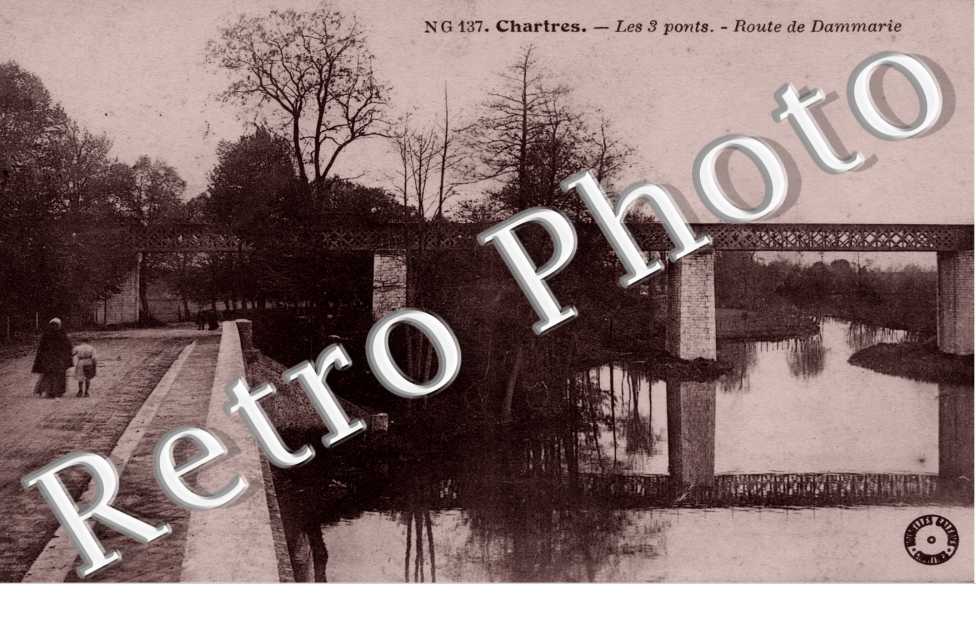 les trois Ponts - route de Dammarie