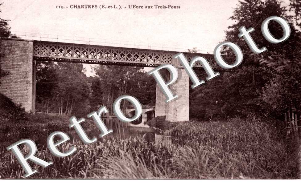 l'Eure aux trois Ponts 
