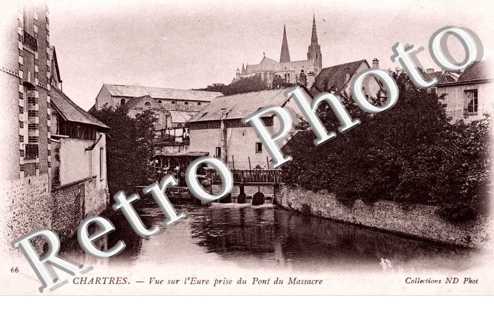 vue prise du pont du Massacre