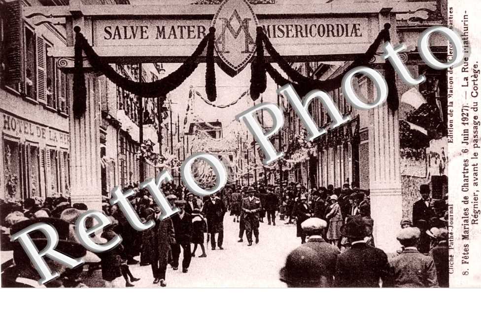 Fetes Mariales 6 juin 1927 - Rue Mathurin