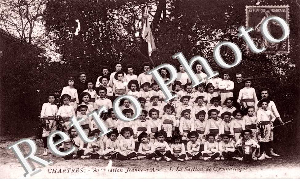 association jeanne d'arc, la section gymnastique