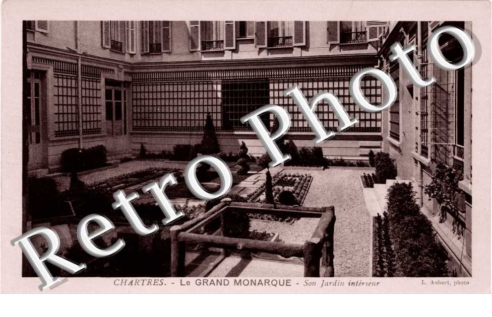 Le grand Monarque - son jardin interieur