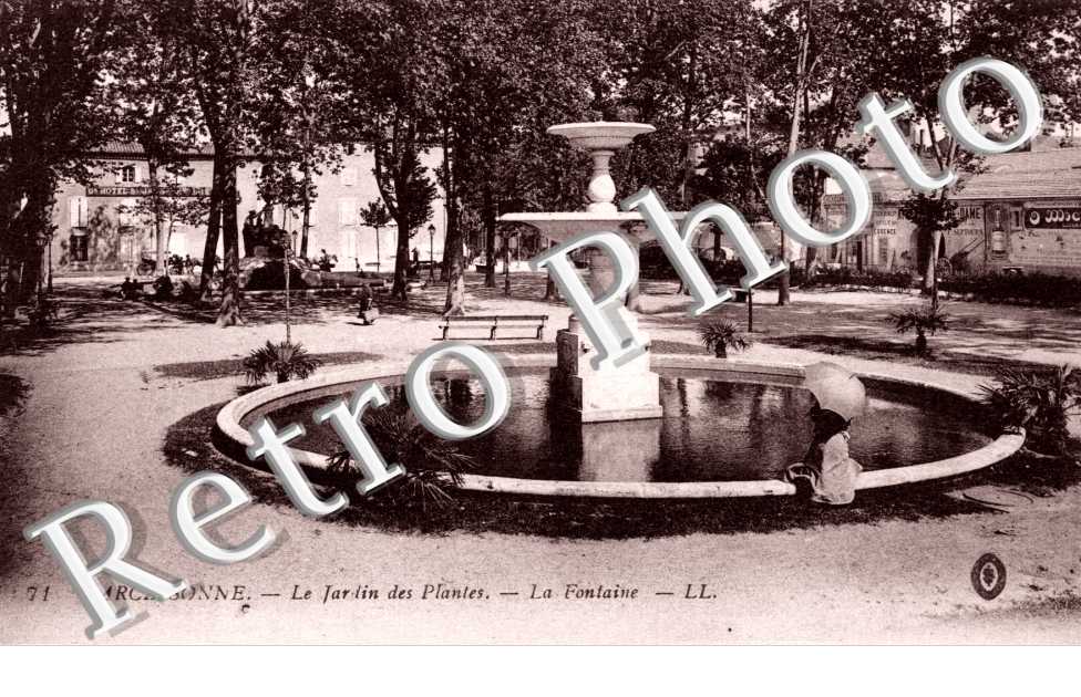 Jardin des Plantes - la fontaine