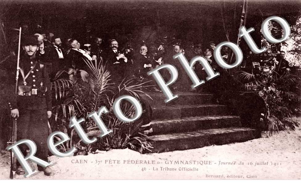 fete federale de gymnastique Journee du 16 juillet 1911 La tribune officielle
