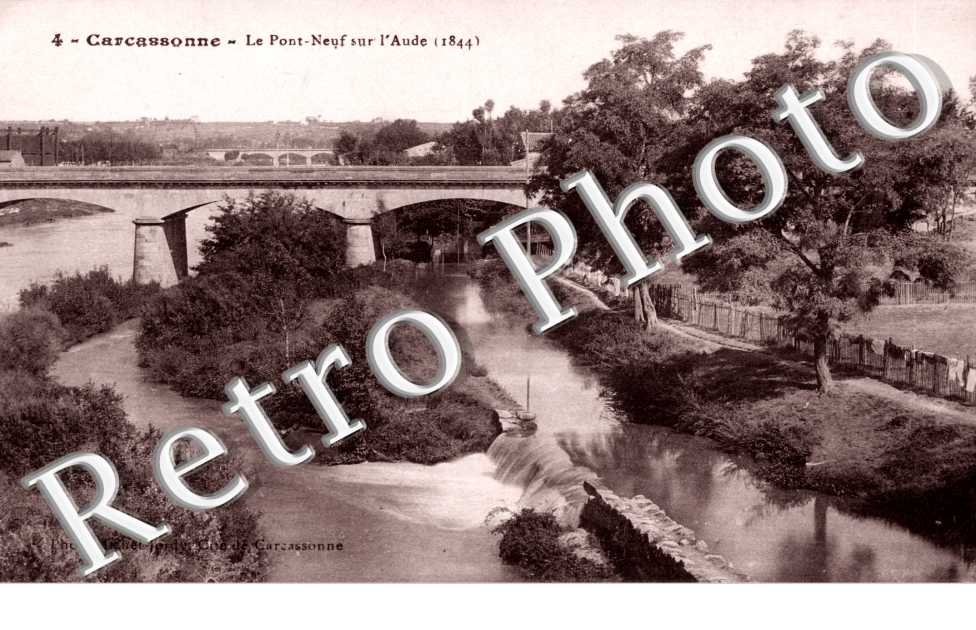le pont neuf sur l'Aude