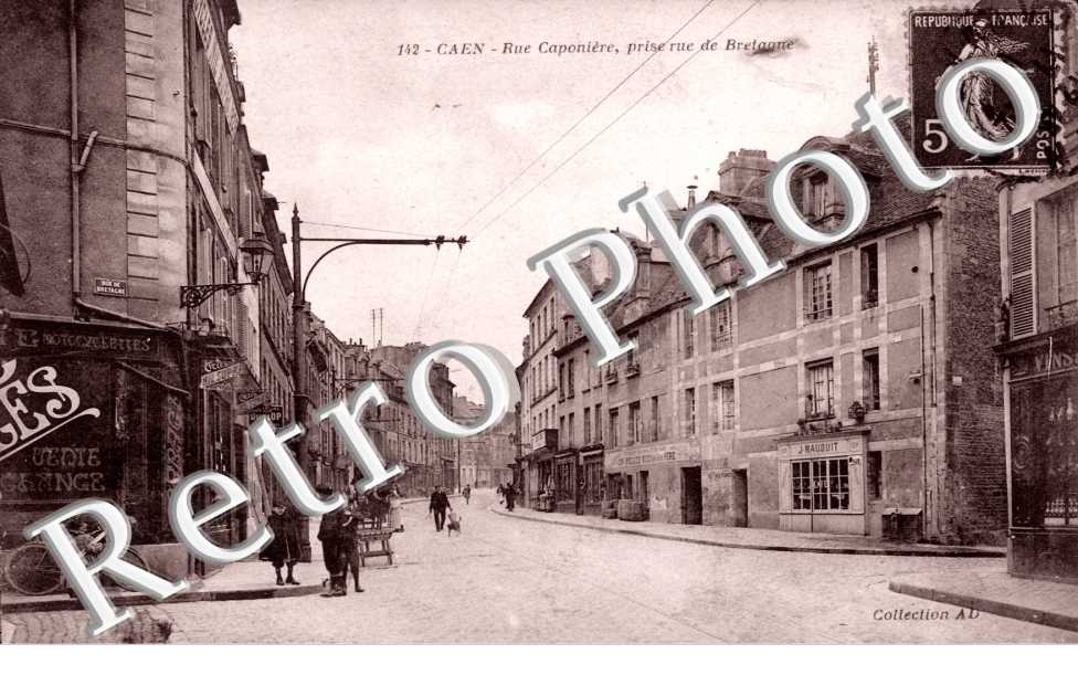 Rue Caponieres, prise Rue de Bretagne