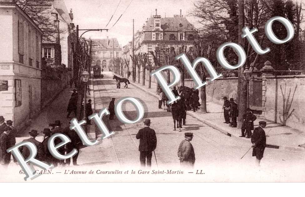 l&#039;Avenue de Courseulles et la Gare Saint-Martin
