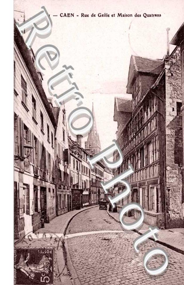 Rue de Geole et Maison des Quatrans