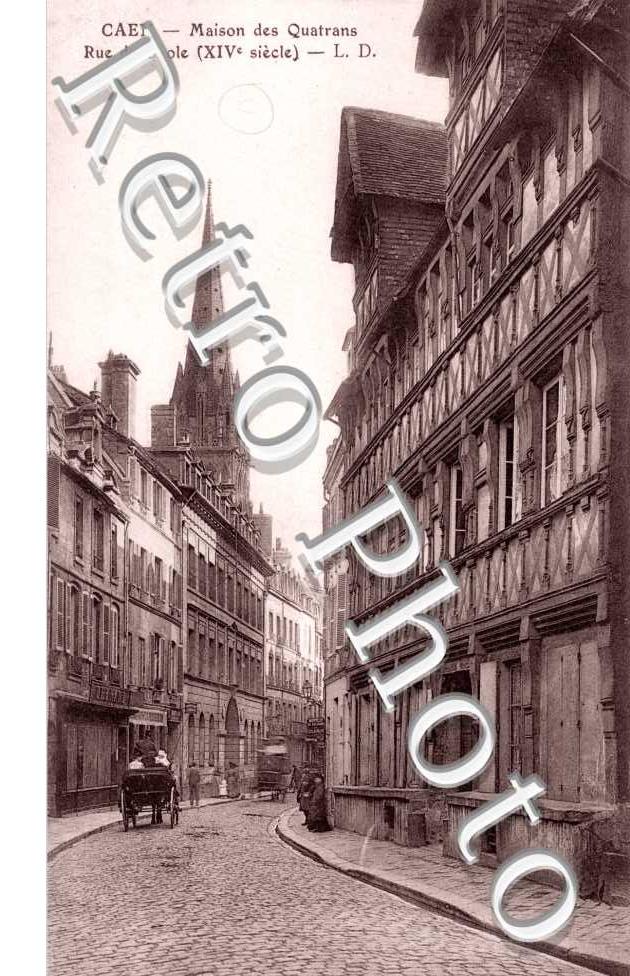 Rue de Geole (XIVeme siecle) Maison des Quatrans,