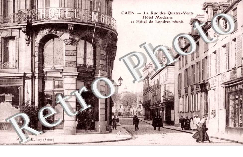 la Rue des Quatre-Vents, Hotel Moderne et Hotel de Londres reunis
