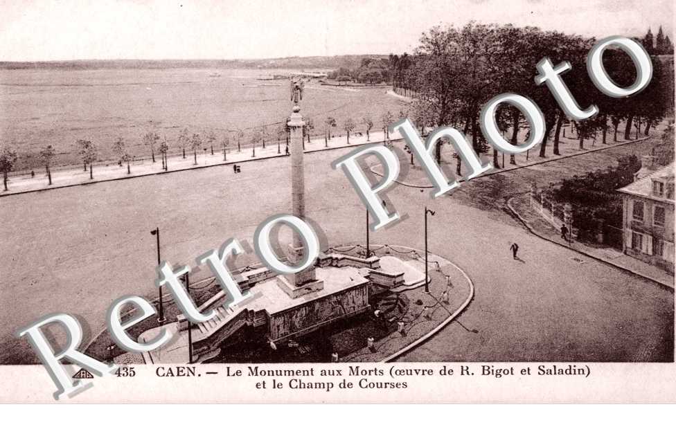 Monument aux morts et le Champ de Courses 